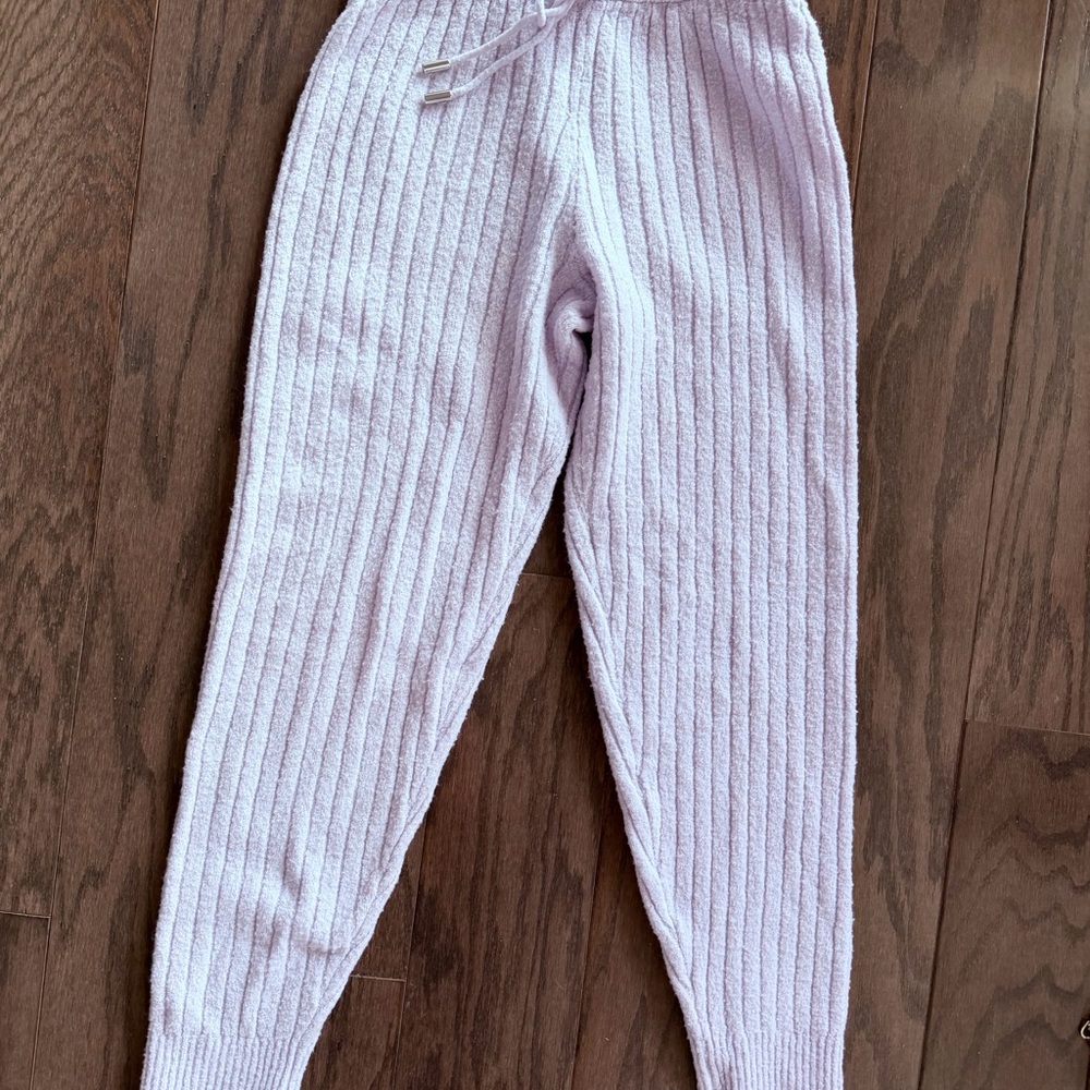 Intimately Free People Ribbed Knit Lavender Joggers